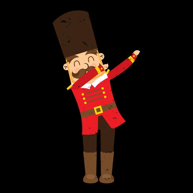 Dabbing Toy Soldier Nutcracker Christmas Tradition