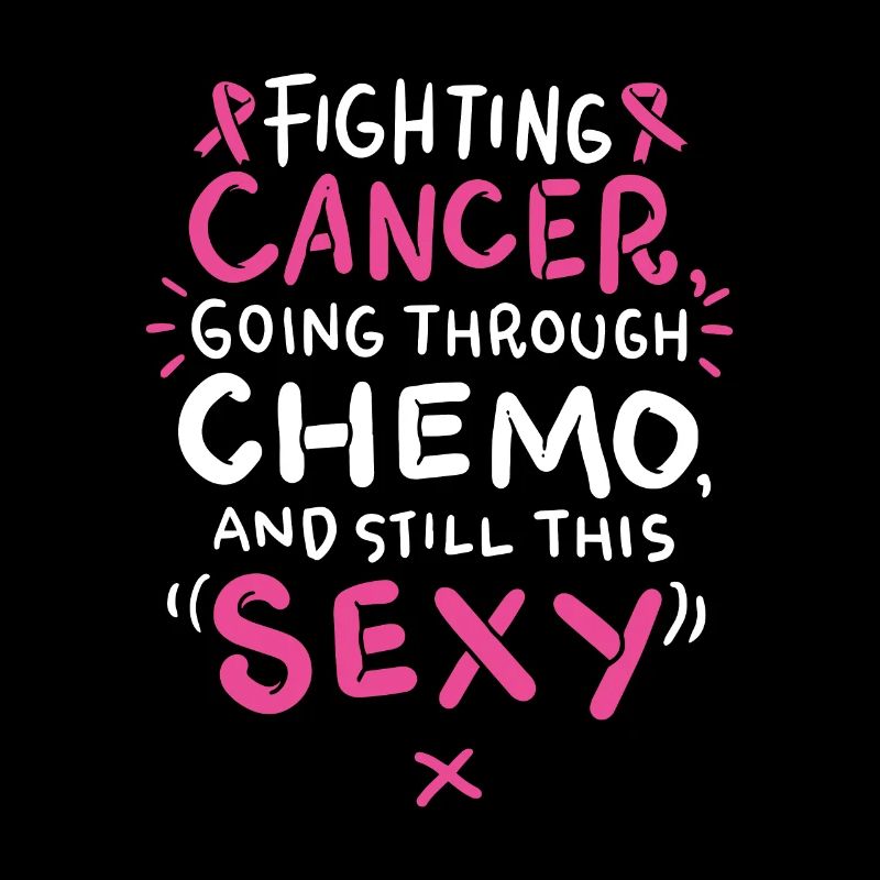 Chemotherapie Krebs Sieg Kampf Spruch Geschenk