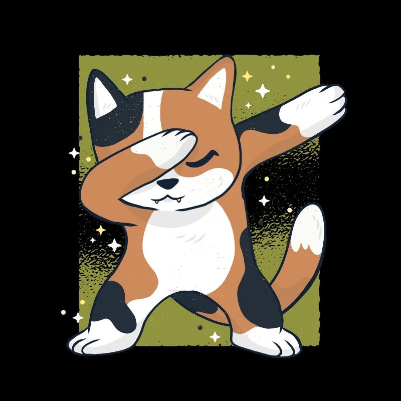 Dab Dabbing Chat Chat Danse