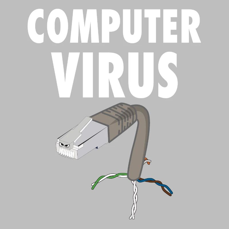 virus informatique pc trojan mailware spyware graphique