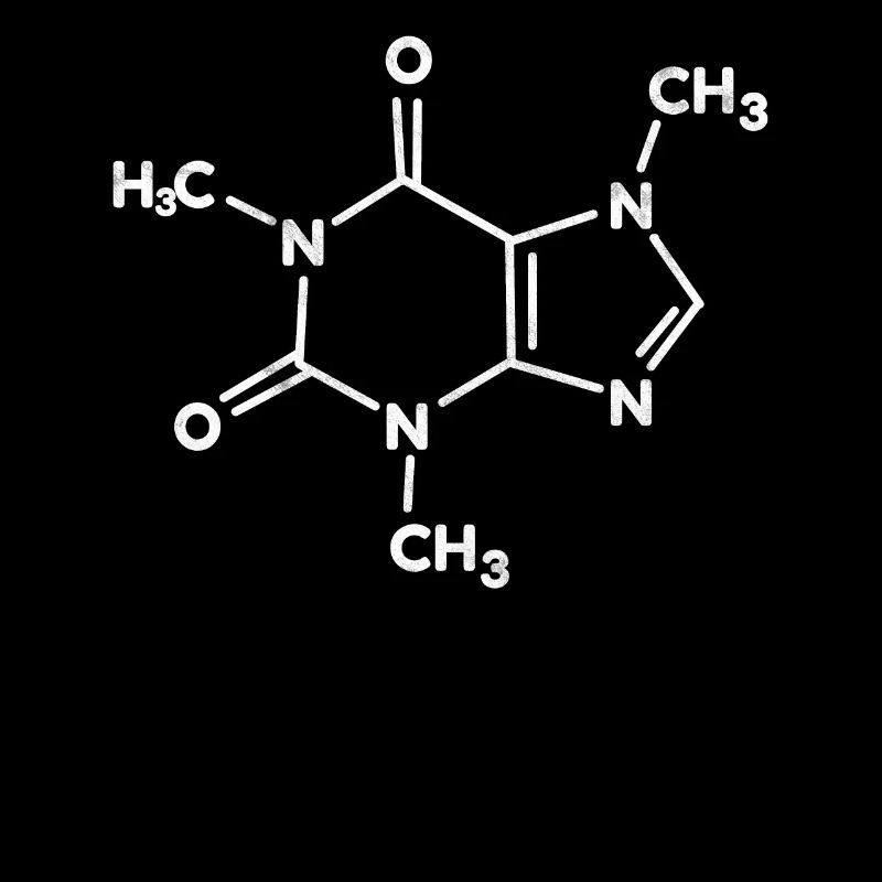 Café Caféine Formule chimique Drôle Cadeau