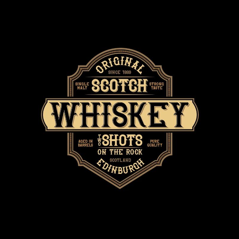 Coups de whisky écossais originaux
