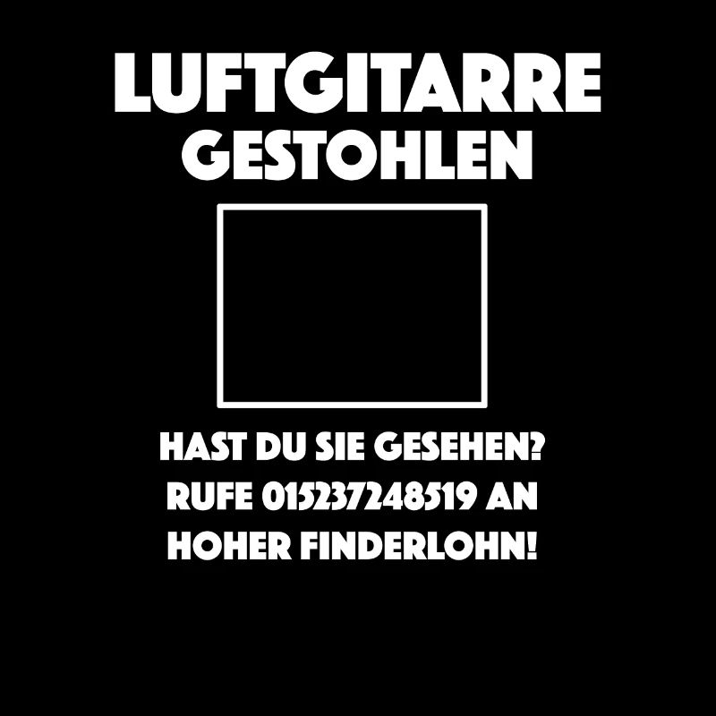 Luft Gitarre gestohlen