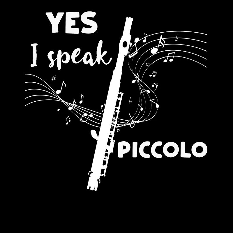 Piccolo - Piccolo T-Shirt - Piccoloist - Sheet Music