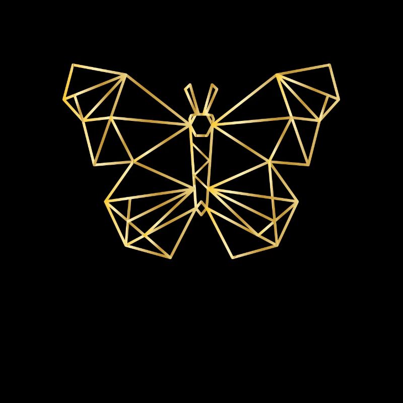 Golden butterfly Gift idea