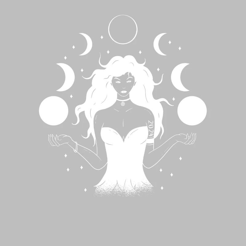 Déesse Eclipse 2024 Blanc