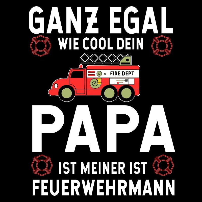 Feuerwehr Papa Freiwillig Kind Geschenk
