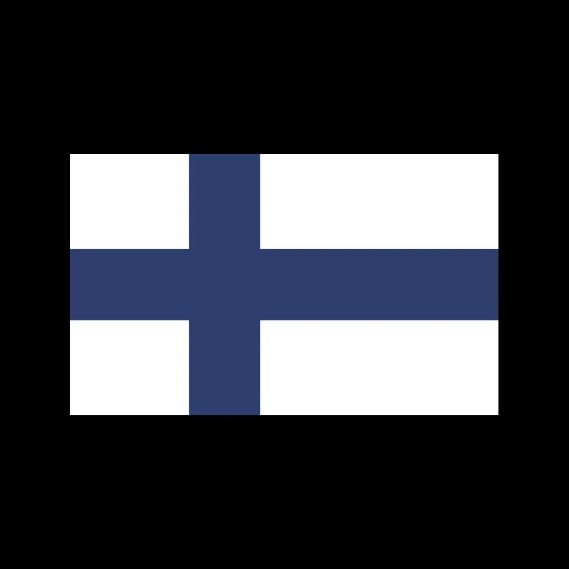 Drapeau de la Finlande, pavillon de la Finlande, drapeau de la Finlande