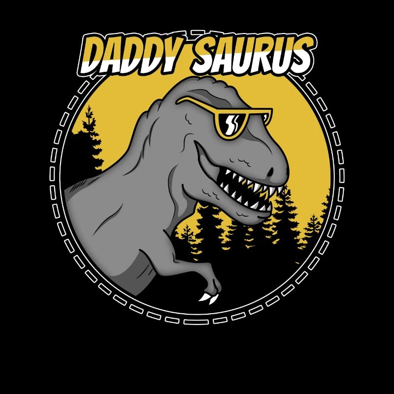 Father's Day Dad Daddy TRex T-Rex dinosaur gift