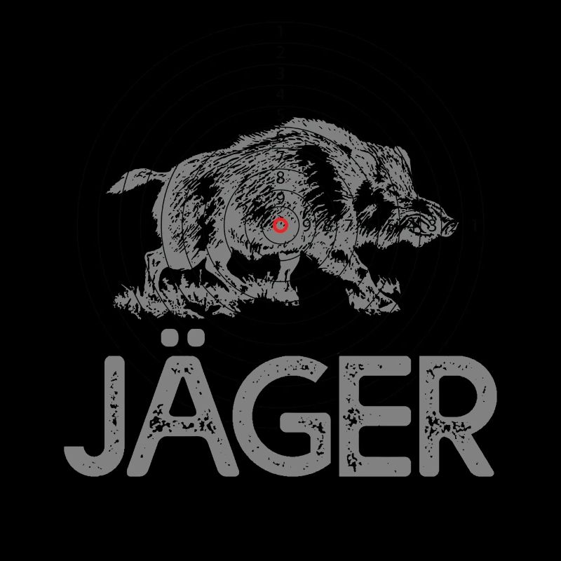 Jäger Wildschwein Jagd Geschenk