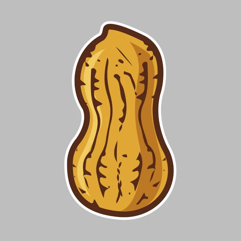 Peanut Graphic Tee, Nut print, Peanut graphic