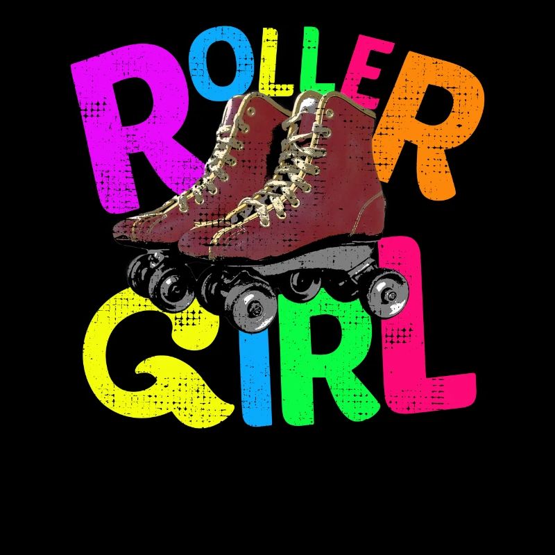 "Roller Girl" Rollschuh Mädchen