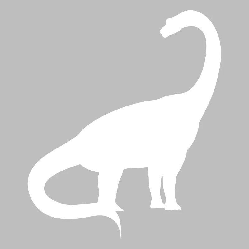 Retro Brachiosaurus print, Dinosaur Tee,
