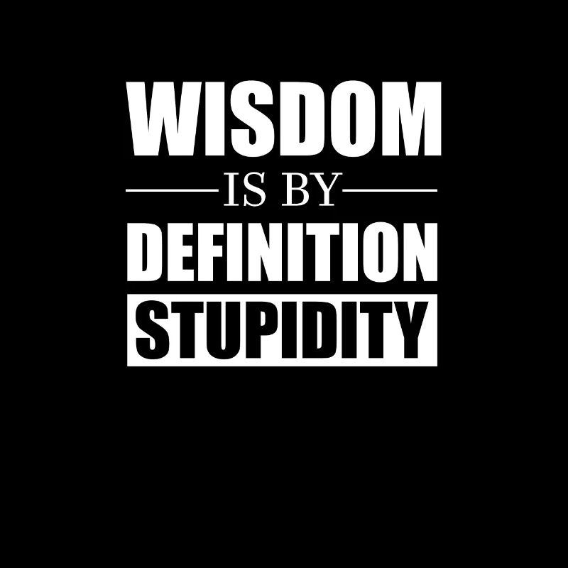 zizek Spruch Weisheit Dummheit