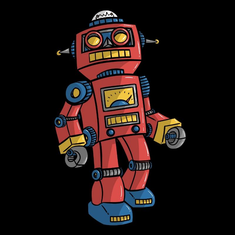 Cadeau de robot intelligence artificielle robotique Sci-Fi