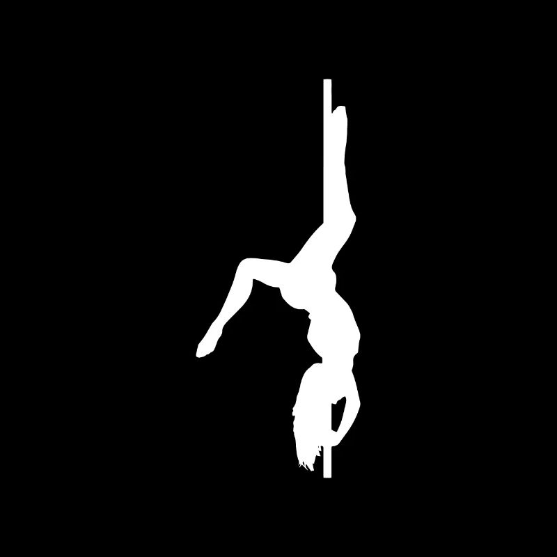 Pole dance dance danseuse danseuse silhouette