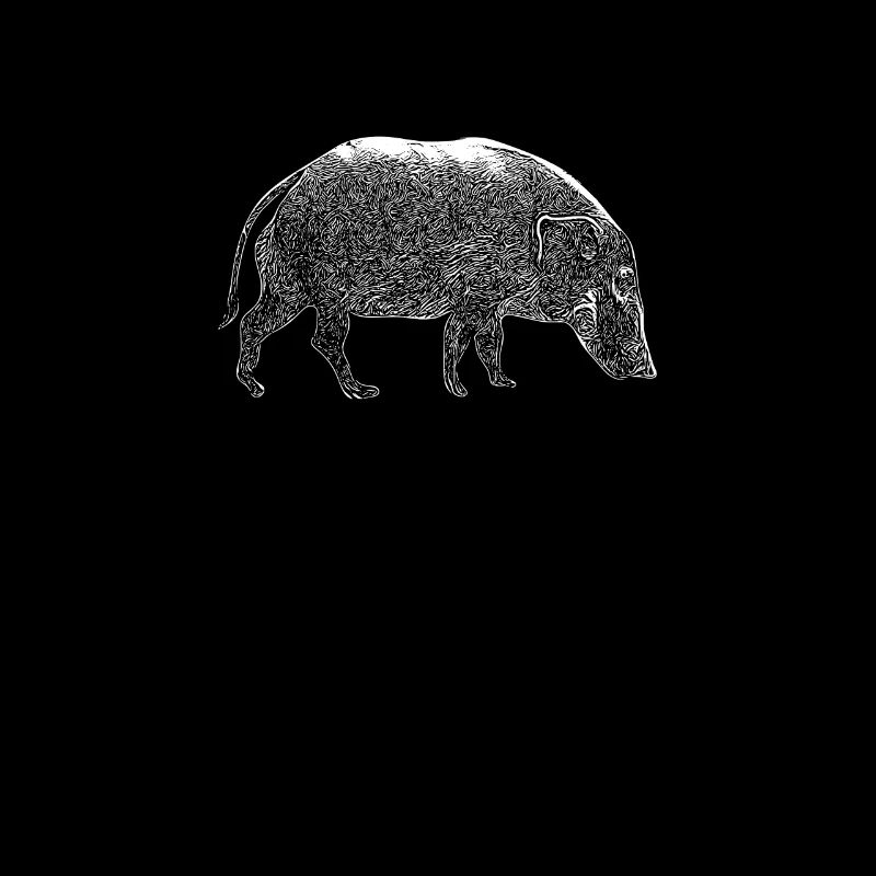 Cochon oreille brosse cochon