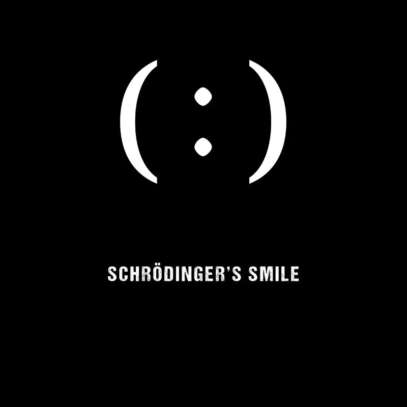 Schrödingers Smile Geschenk Physik Student Nerd