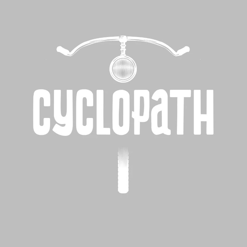 Cyclopath lustiger Radfahrer Spruch Geschenkidee