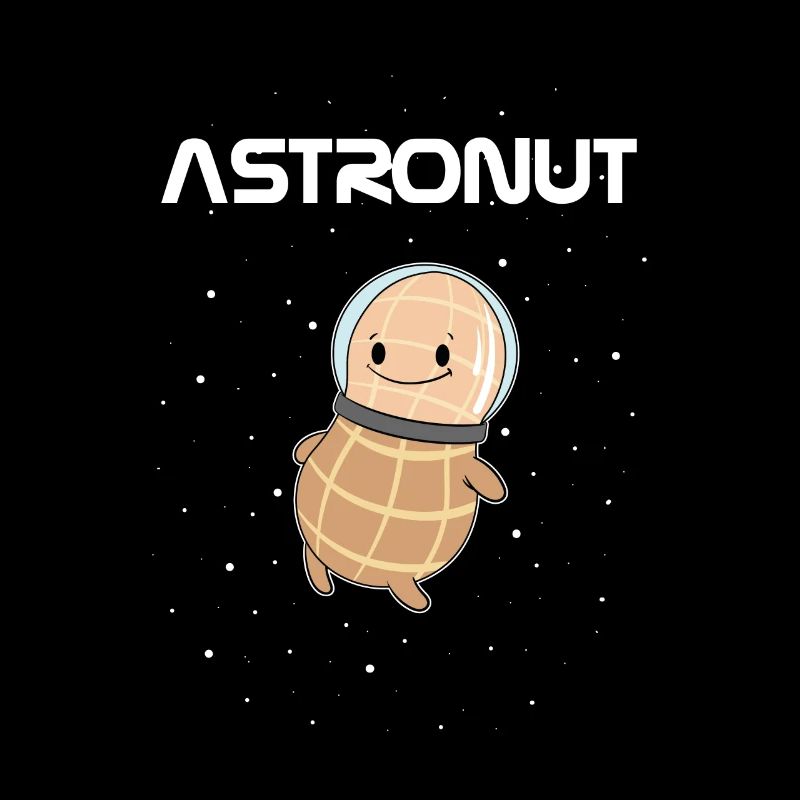 Astronaut peanut astronaut space