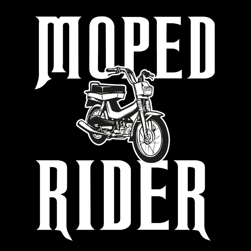 Moped Rider moped