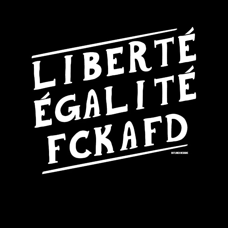 FCK AFD Anti-Déclaration Politique Démonstration