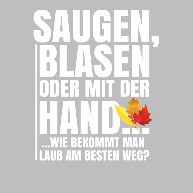 Saugen, Blasen oder mit der Hand