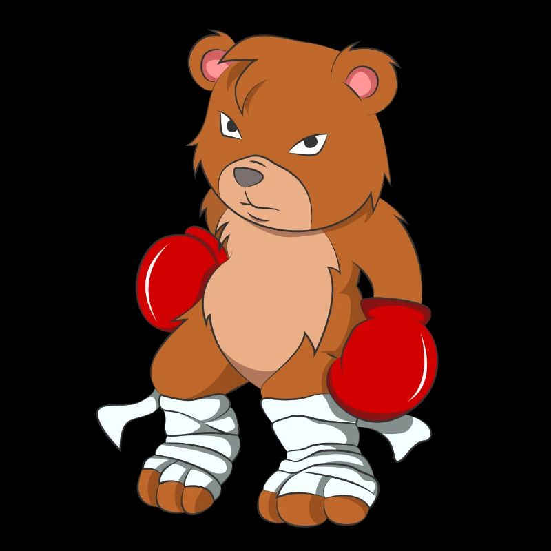 Boxende Bär