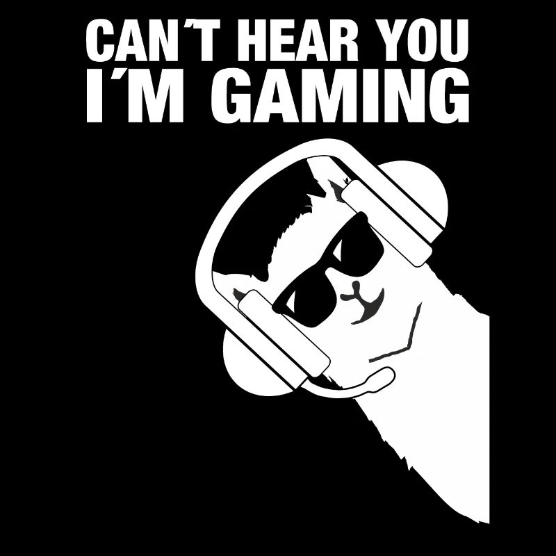 CANT HEAR YOU IM GAMING