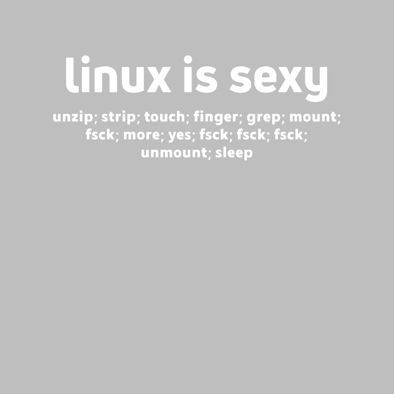 Linux Funny Commands Fsck Unmount Linux Users