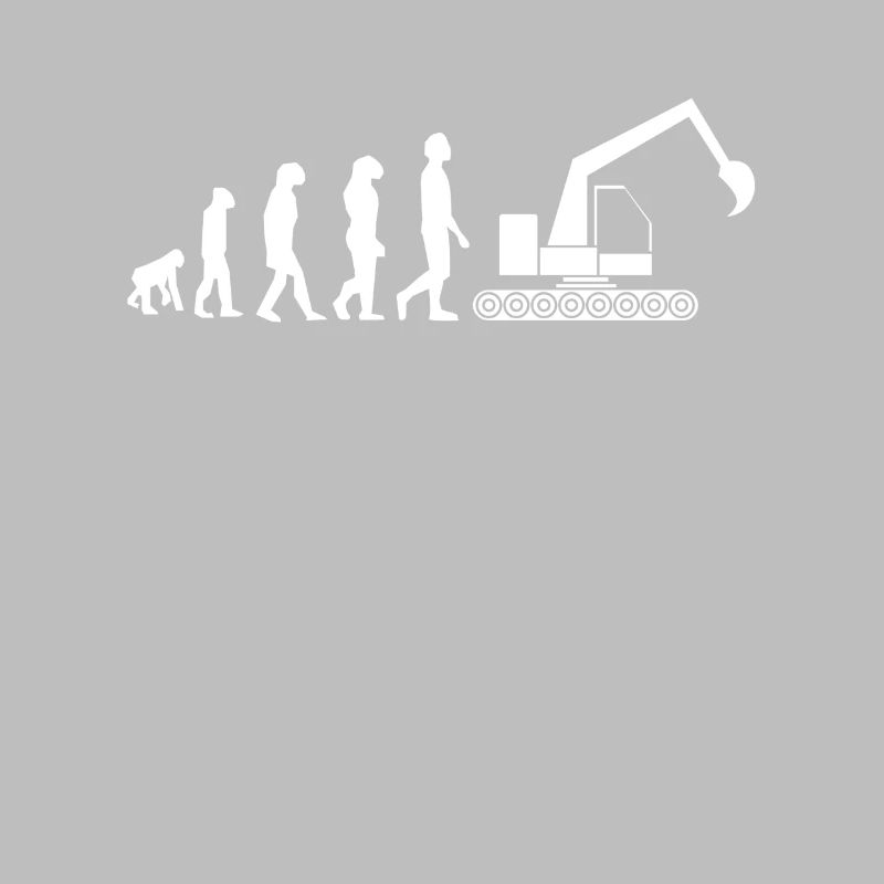 Evolution excavator operator excavator