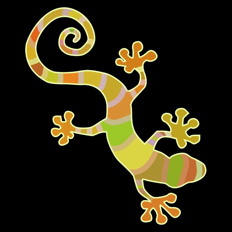 farbiger Gecko