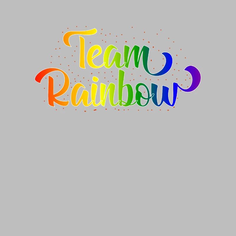 Rainbow Regenbogen Team Geschenkidee