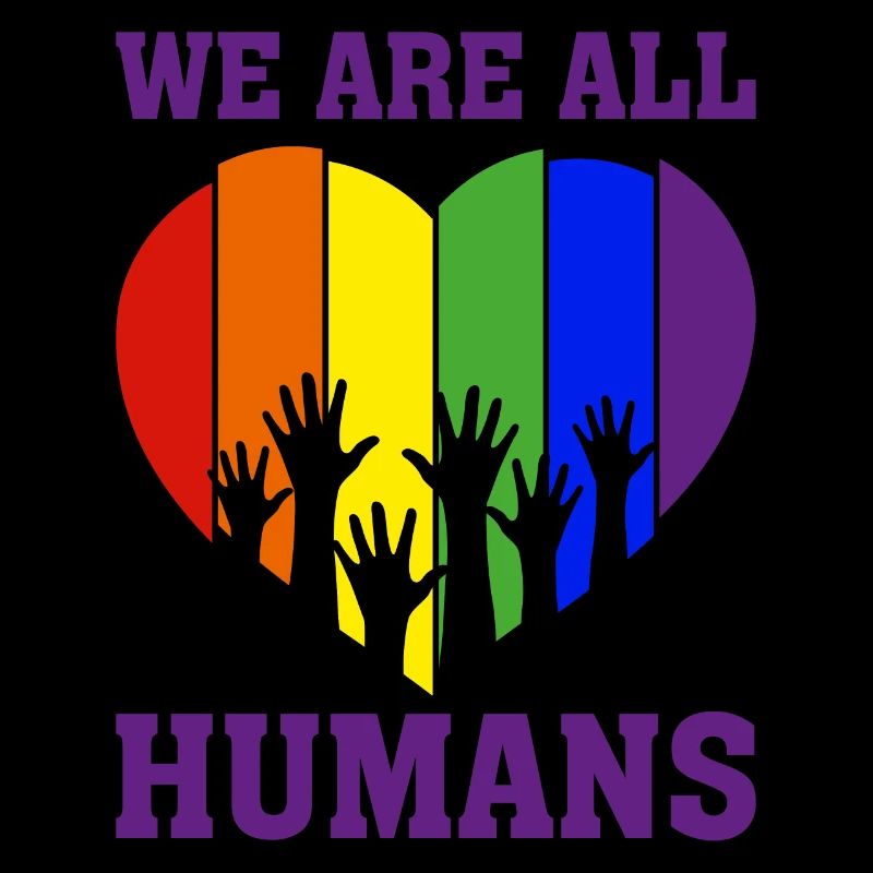 Christopher Streed Day We are ALL HUMANS Geschenk