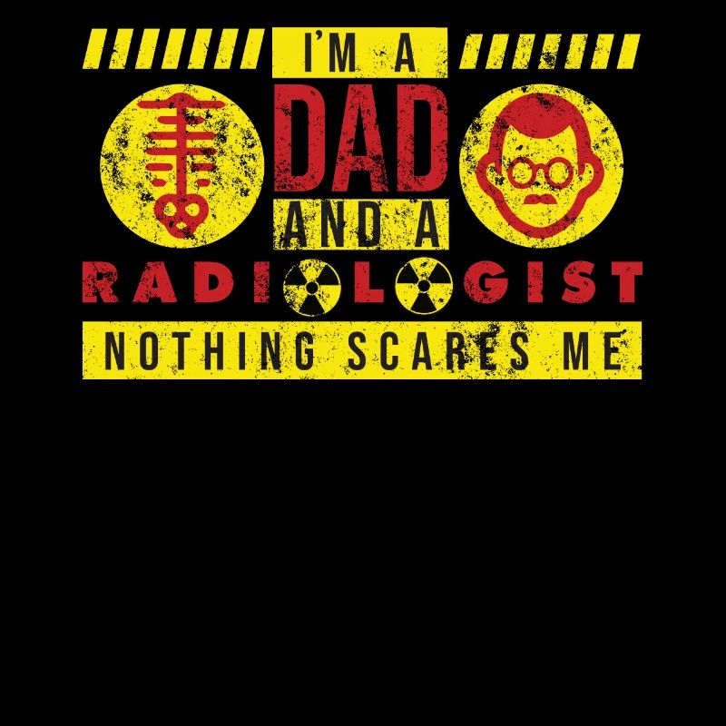 Radiologe Dad Geschenk - Ich bin ein Vater und ein