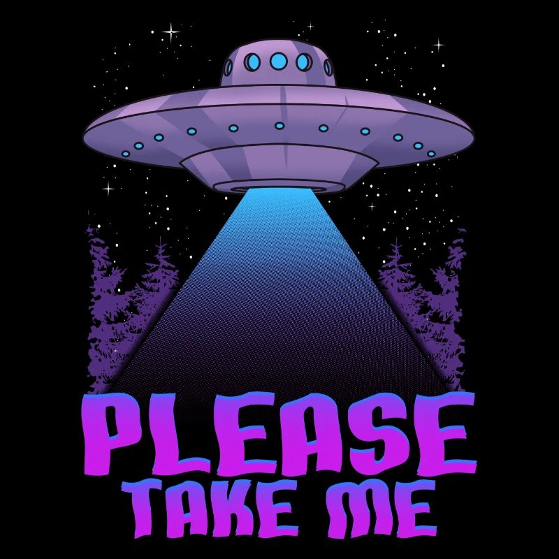S'il vous plaît, prenez-moi Alien Abduction - Alien