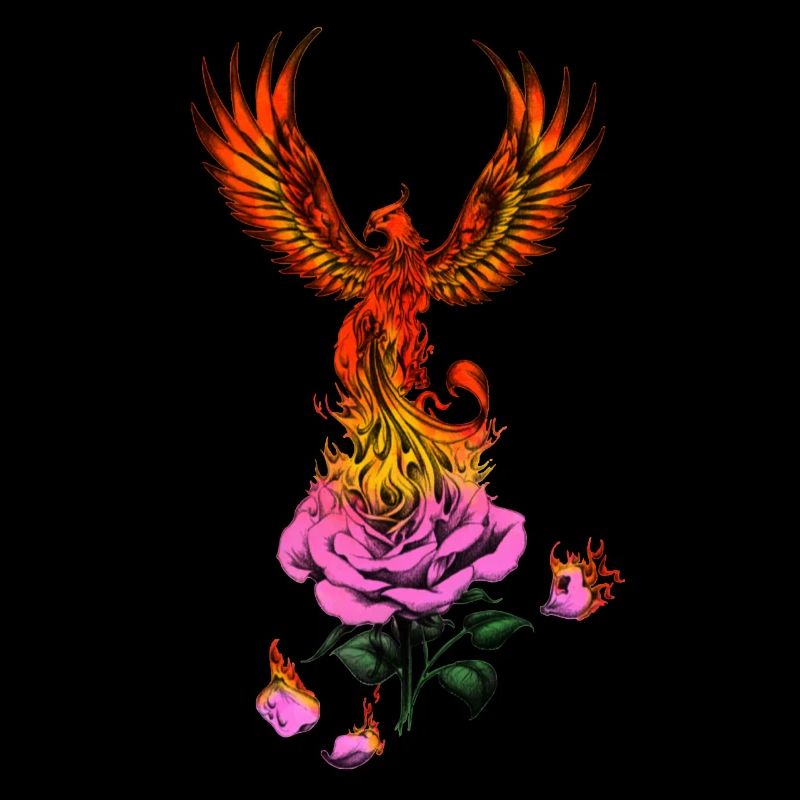 Phoenix - Feuer Phoenix - Brennender Phoenix