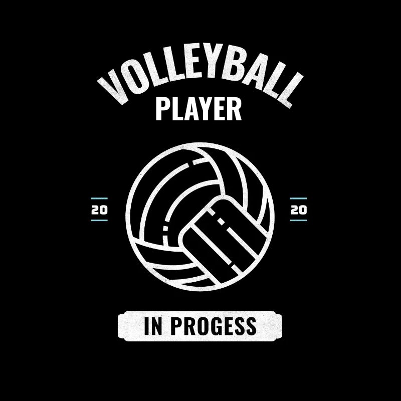 Volleyball player in Progress