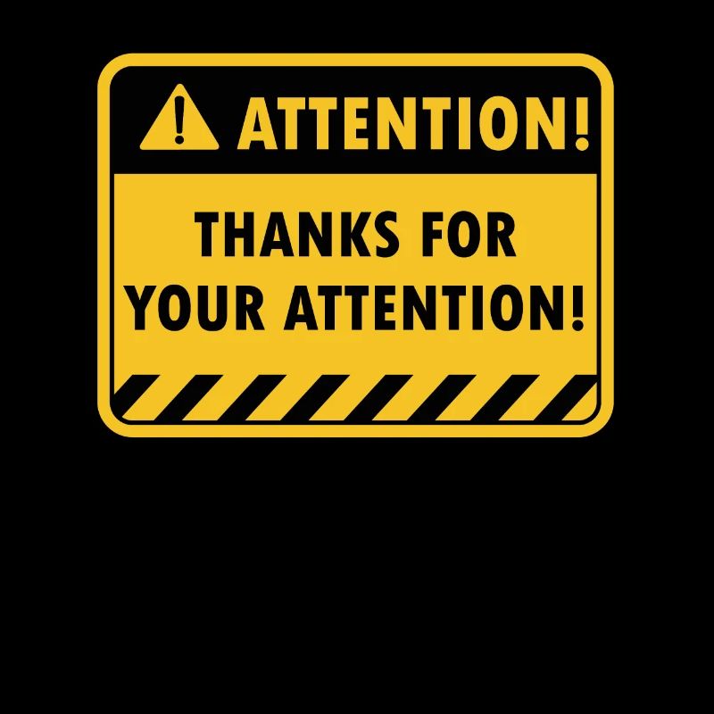 Fun Warning Sign Attention Funny Funny