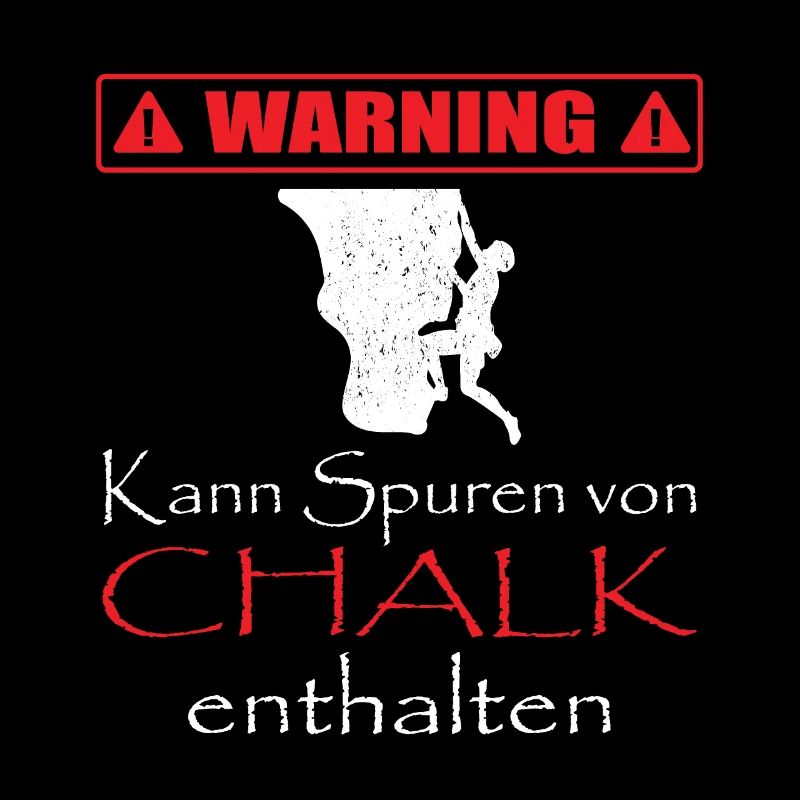 Kletterer Boulderer Klettern Chalk Magnesium