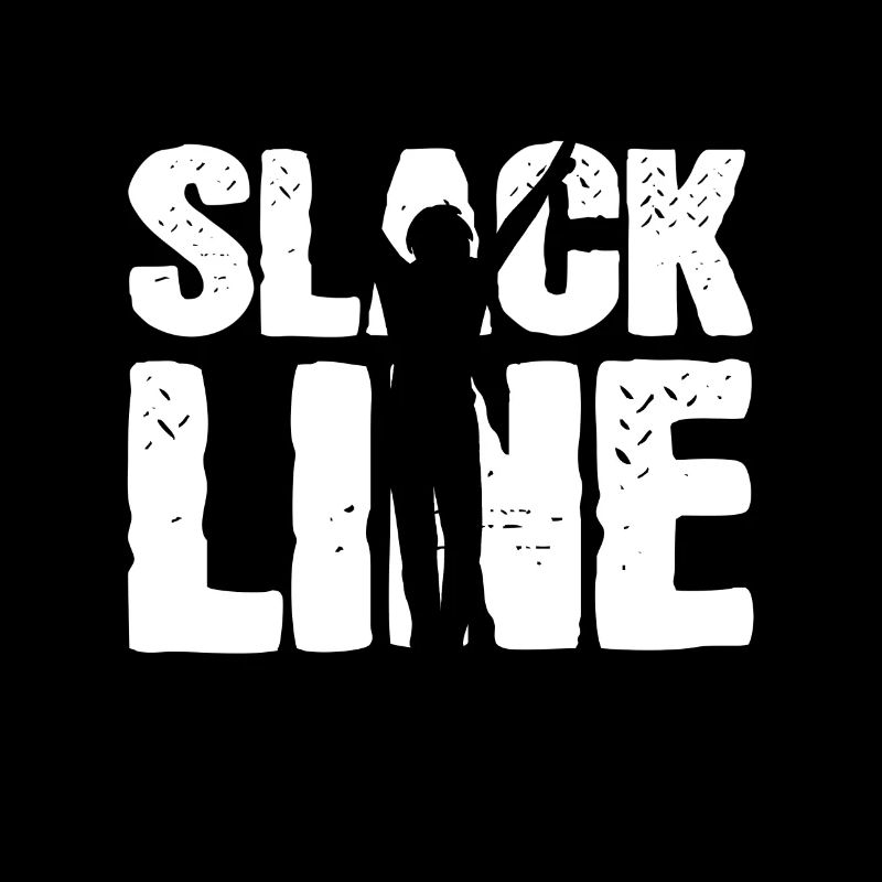Slackline Vintage Slacklining Klettern Bouldern