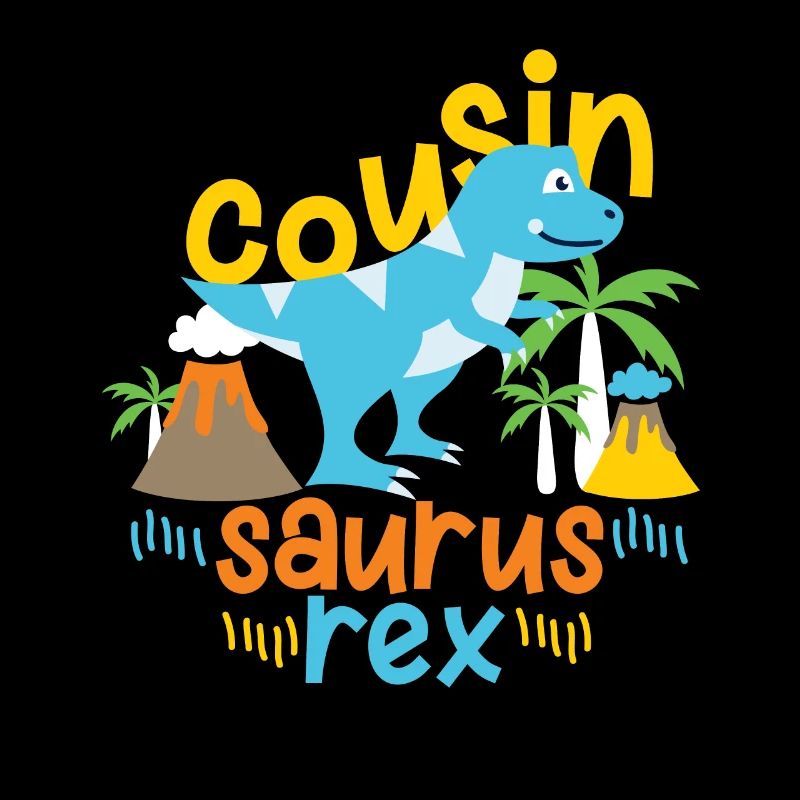 Dino Cousine Cousin Geschenkidee