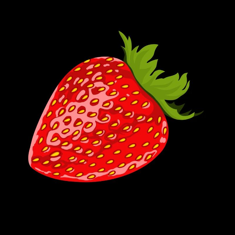 Strawberry gift design, Fruit design, Art design