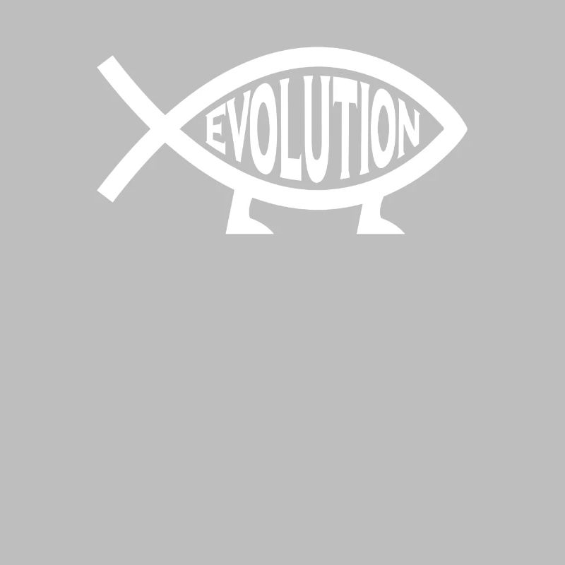 Evolution Atheismus Fisch - atheistisches Geschenk
