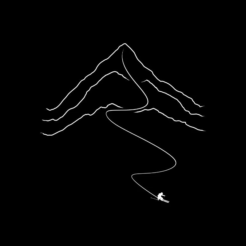 Ski ski slope skier