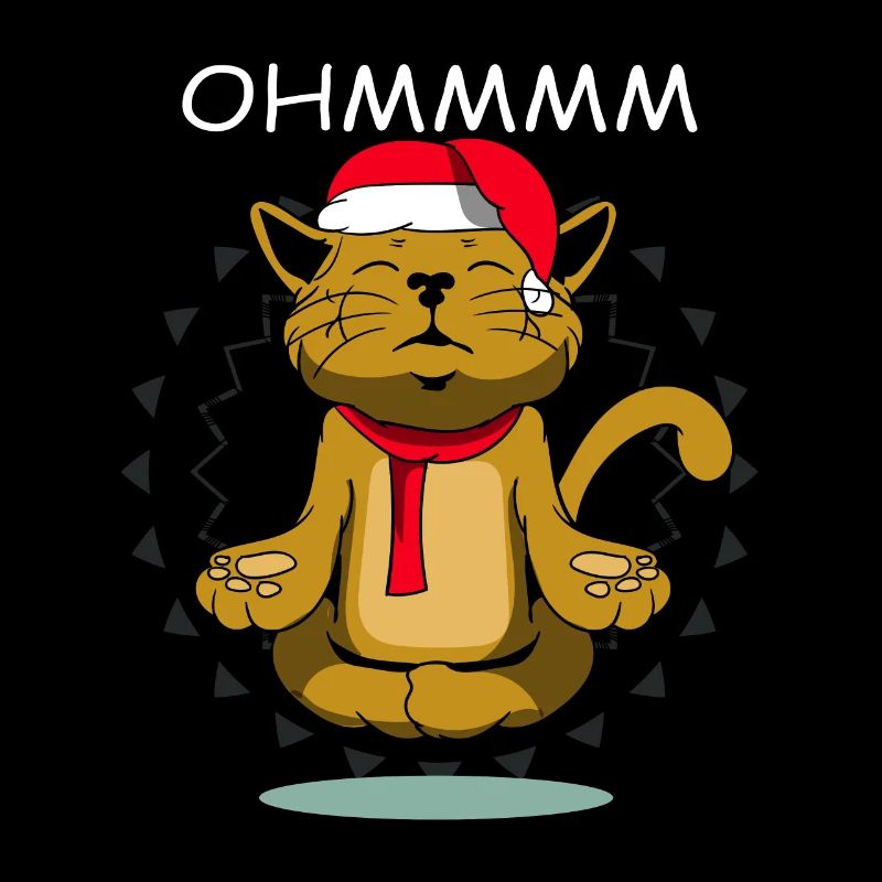 Tee-shirt chats rigolos chat mignon noël