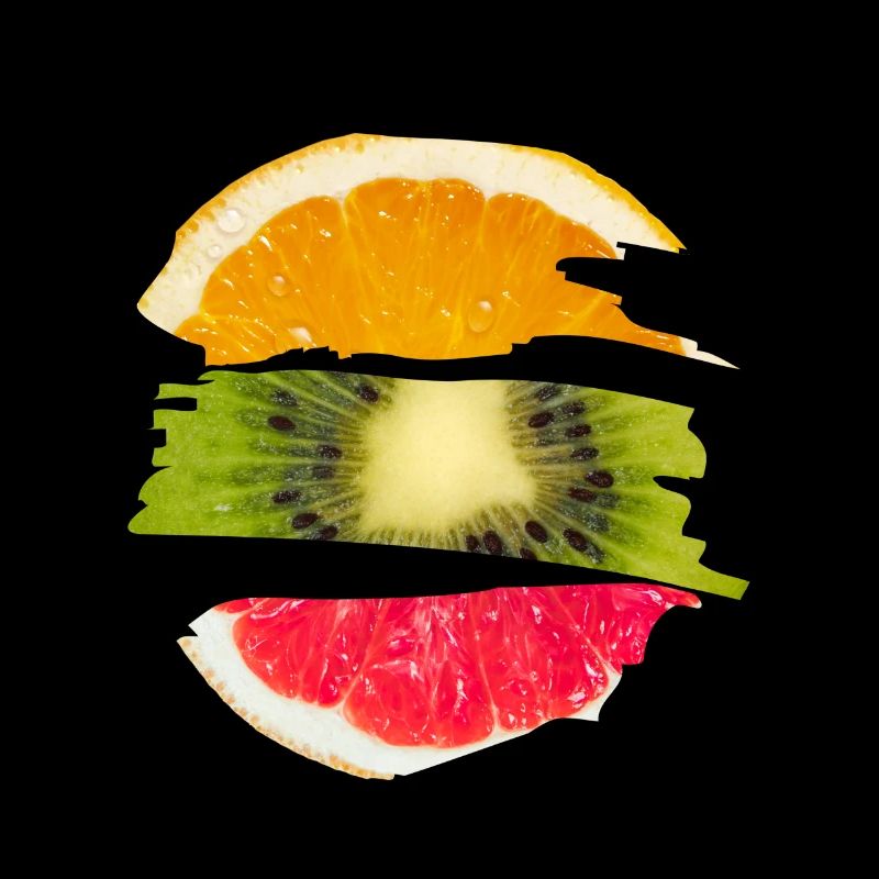 Früchte Orange Kiwi Grapefruit Obst