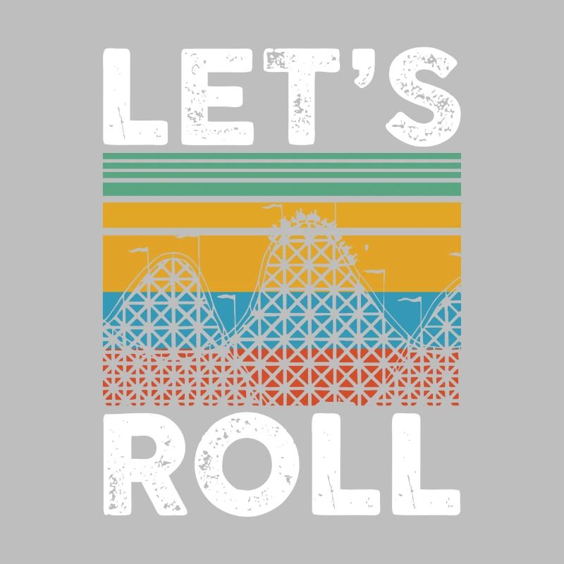 Roller Coaster Lets Roll Thrillseeker Amusement