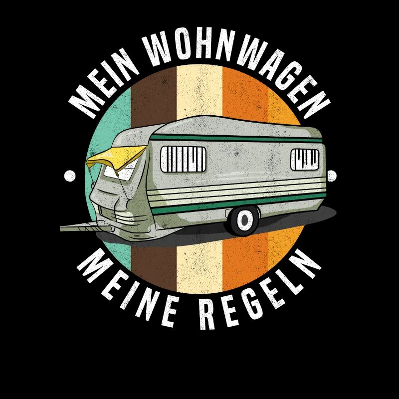 Mein Wohnwagen Retro Campen Camping Chef