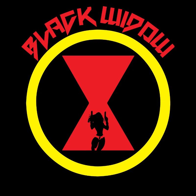 Black Widow Schwarze Witwe Spinne